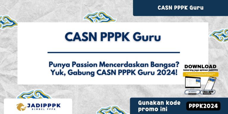 CASN PPPK Guru