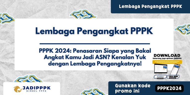 Lembaga Pengangkat PPPK