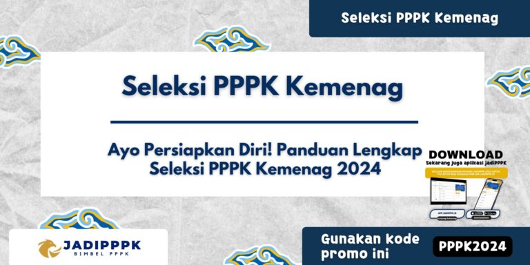 Seleksi PPPK Kemenag