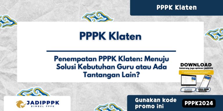 PPPK Klaten