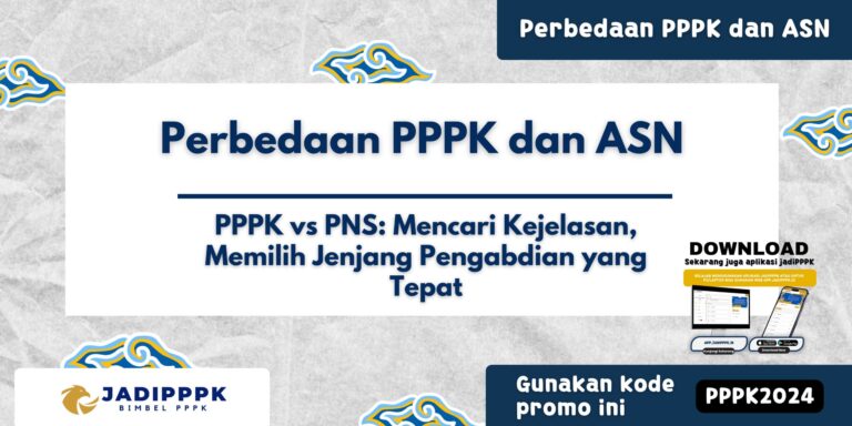 Perbedaan PPPK dan ASN