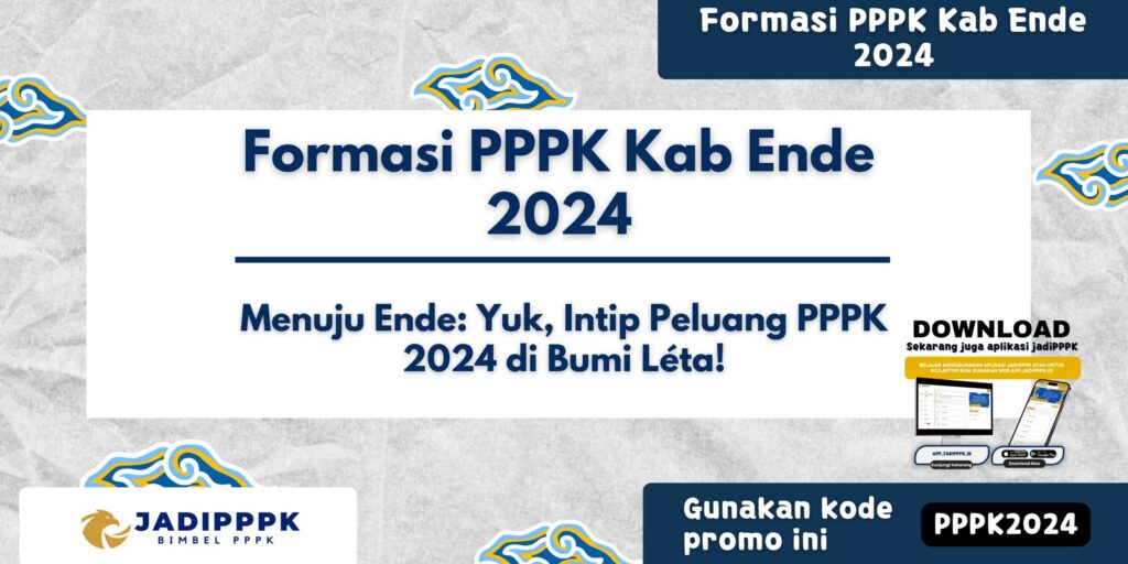 formasi pppk kab ende 2024