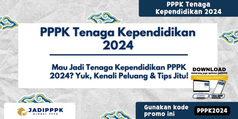 PPPK Tenaga Kependidikan 2024