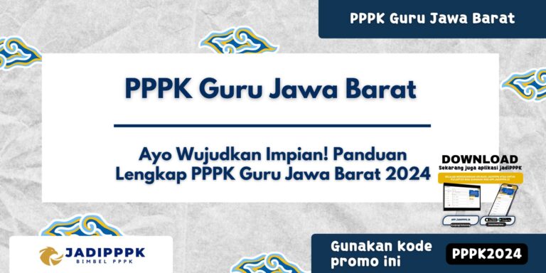 PPPK Guru Jawa Barat