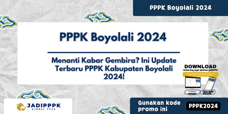 PPPK Boyolali 2024