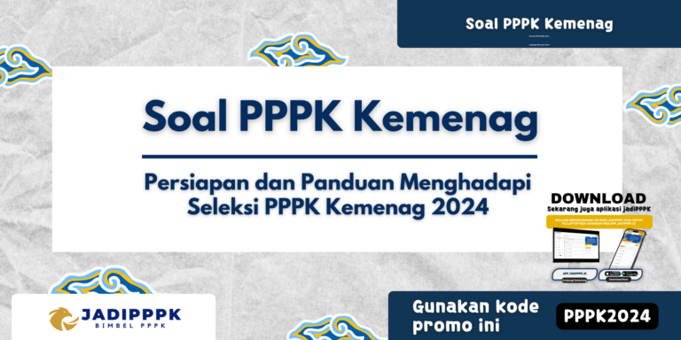 Soal PPPK Kemenag