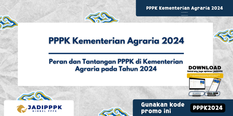 PPPK Kementerian Agraria 2024