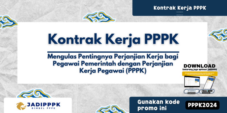 Kontrak Kerja PPPK