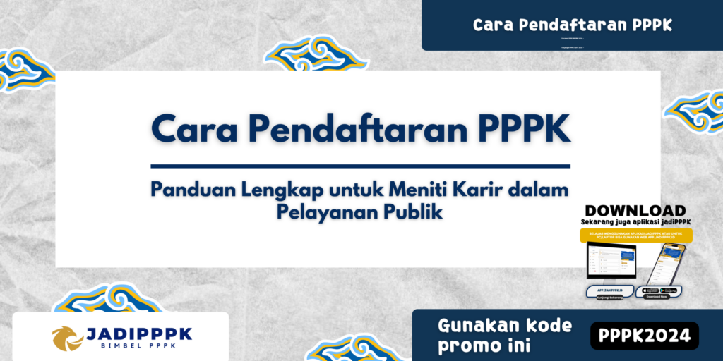 Cara Pendaftaran PPPK