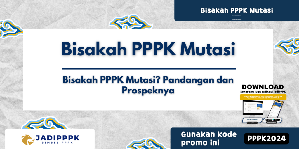 Bisakah PPPK Mutasi