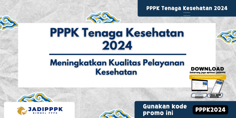 PPPK Tenaga Kesehatan 2024