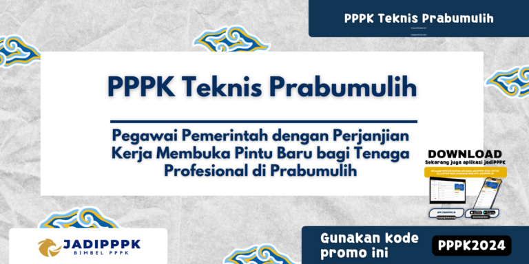 PPPK Teknis Prabumulih