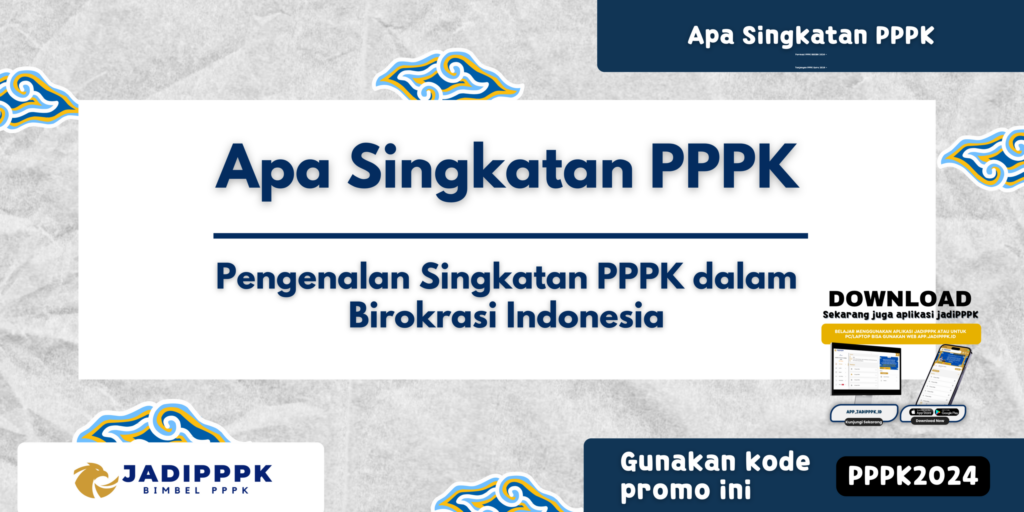 Apa Singkatan PPPK