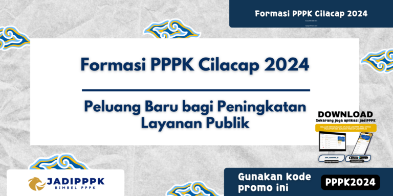 Formasi PPPK Cilacap 2024