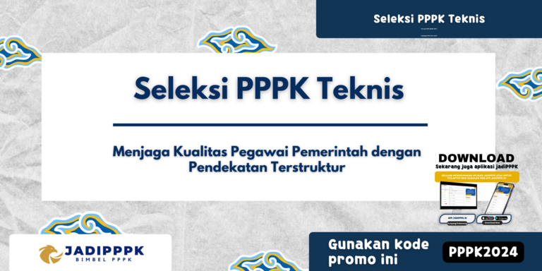 Seleksi PPPK Teknis