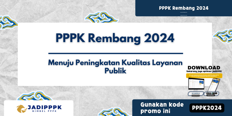 PPPK Rembang 2024