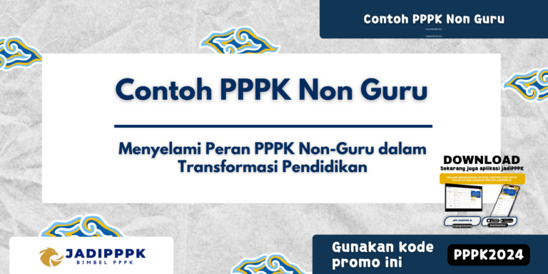 Contoh PPPK Non Guru