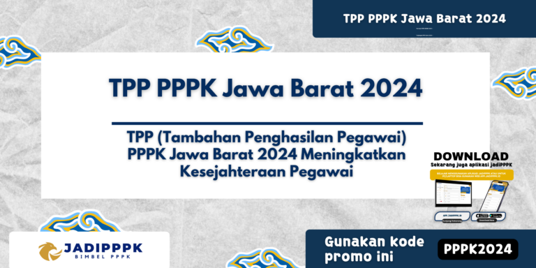 TPP PPPK Jawa Barat 2024
