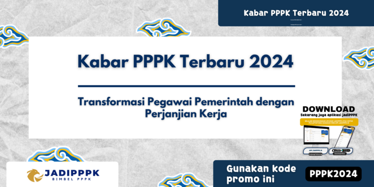 Kabar PPPK Terbaru 2024
