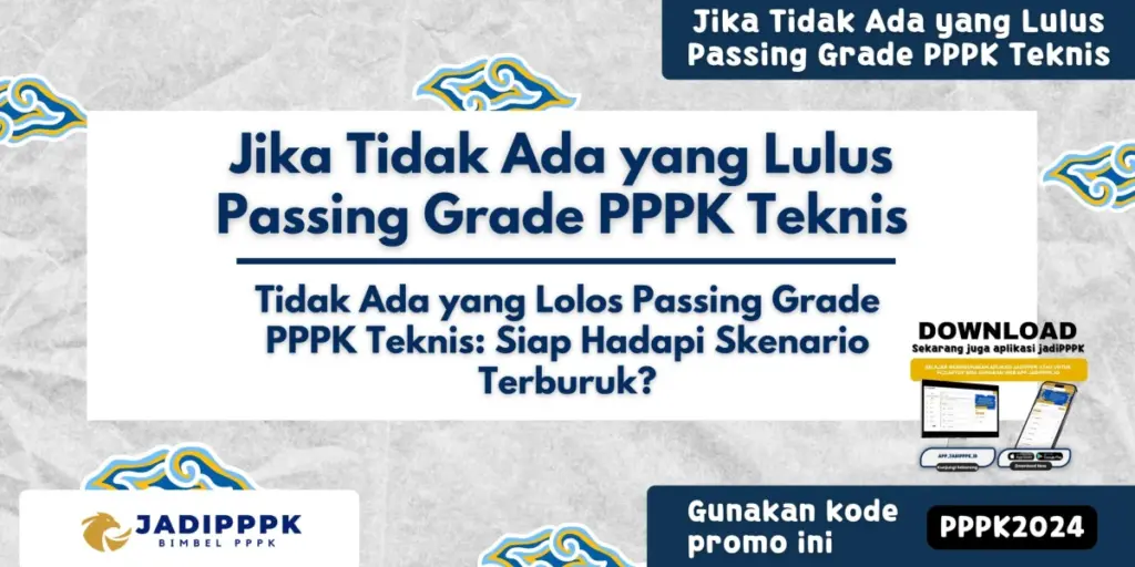 Tes PPPK Teknis Apa Saja