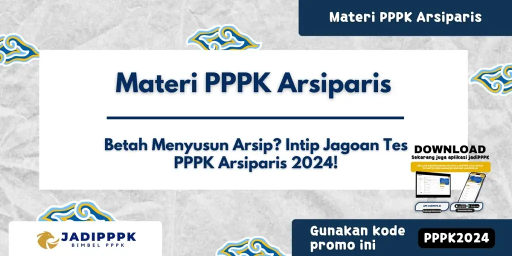 Materi PPPK Arsiparis