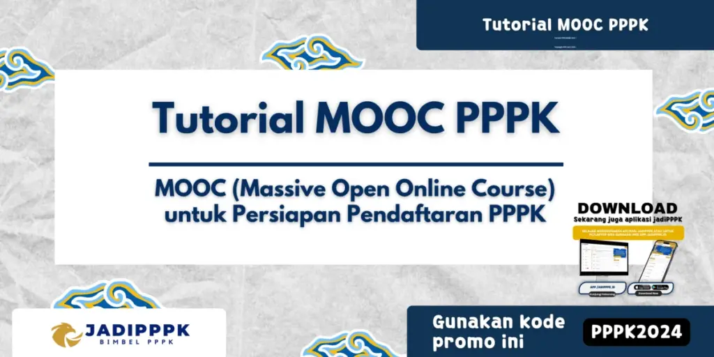 Tutorial MOOC PPPK