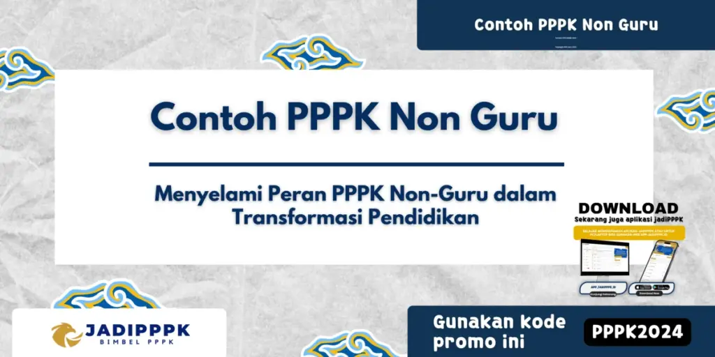 Contoh PPPK Non Guru