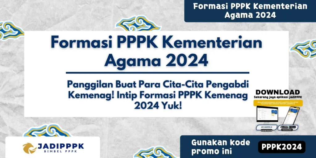 Formasi PPPK Kementerian Agama 2024