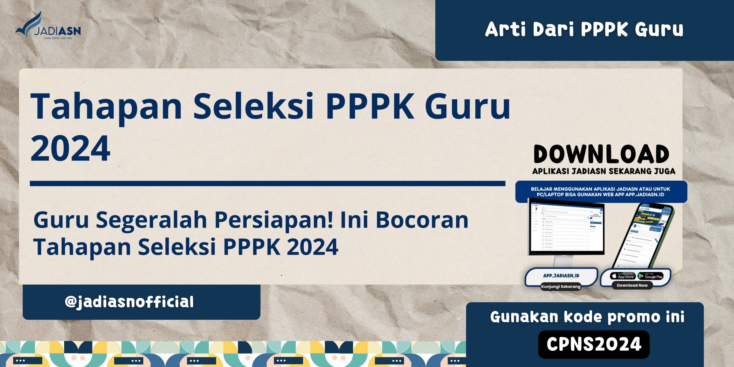 Tahapan Seleksi PPPK Guru 2024