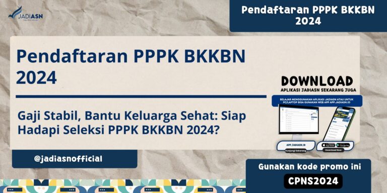 Pendaftaran PPPK BKKBN 2024