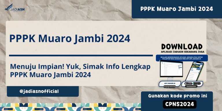 PPPK Muaro Jambi 2024