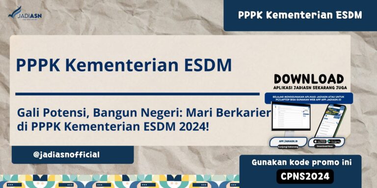 PPPK Kementerian ESDM