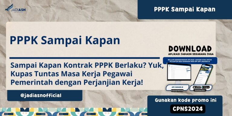 PPPK Sampai Kapan