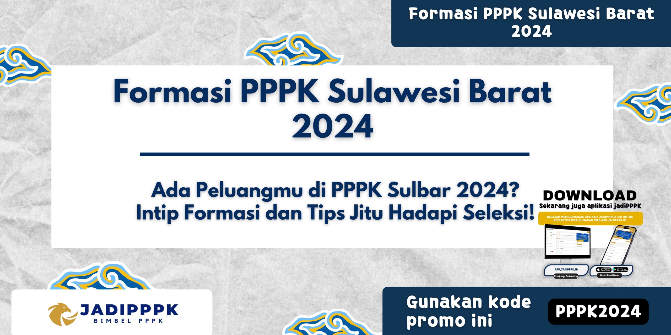 Formasi PPPK Sulawesi Barat 2024
