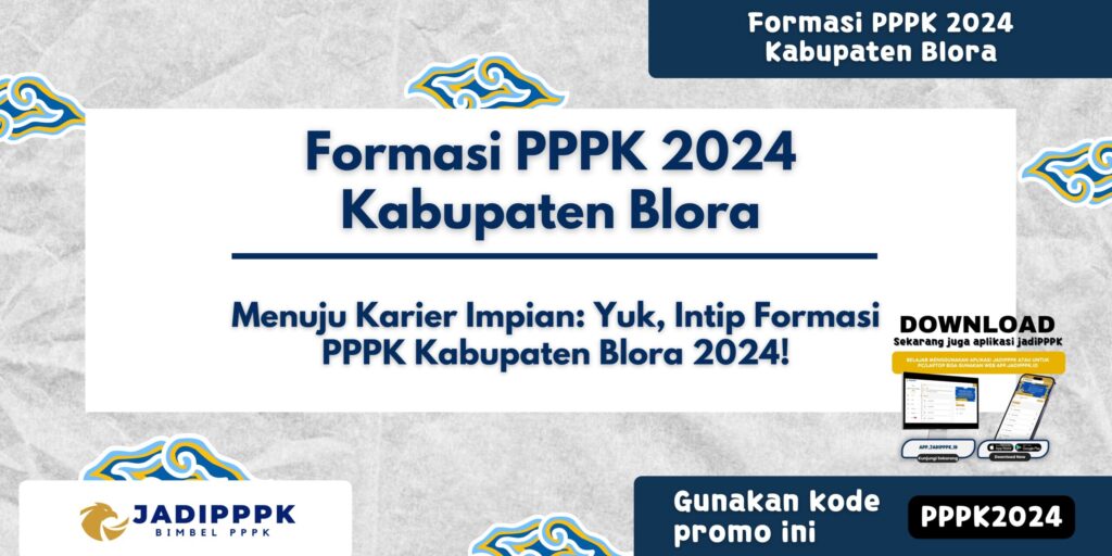 Formasi PPPK 2024 Kabupaten Blora