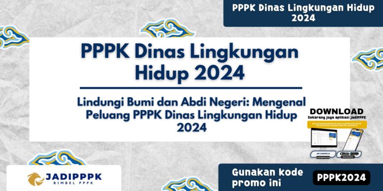 PPPK Dinas Lingkungan Hidup 2024