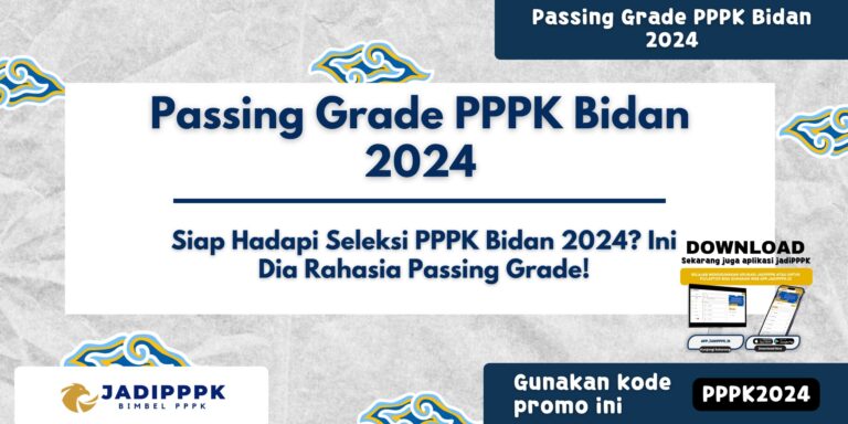 Passing Grade PPPK Bidan 2024