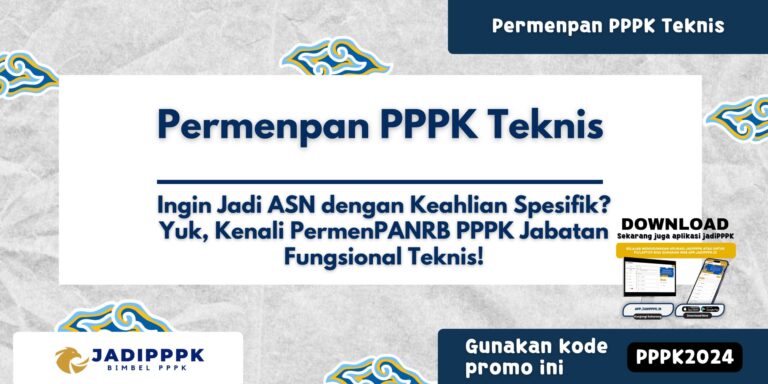 Permenpan PPPK Teknis