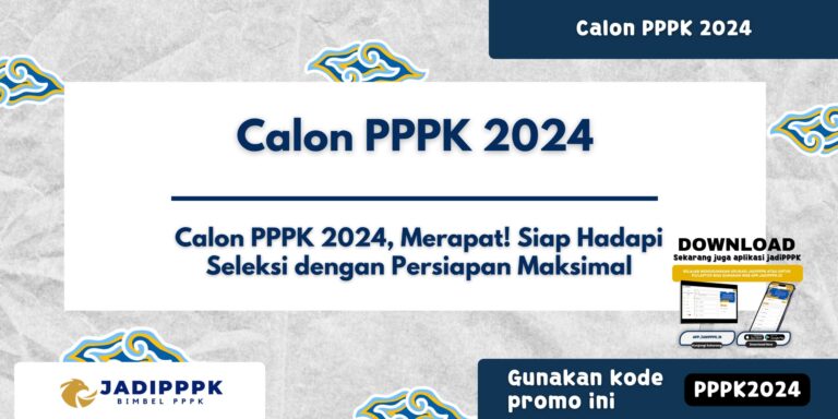 Calon PPPK 2024