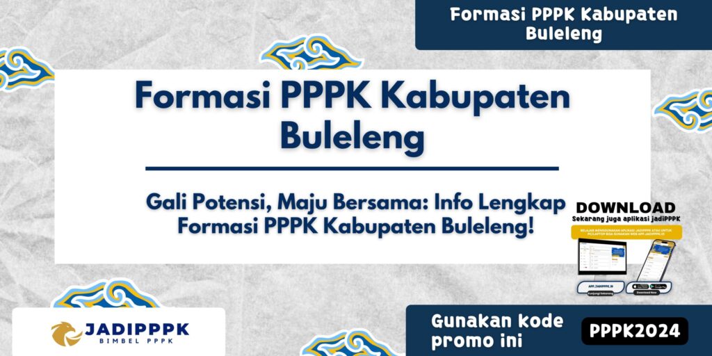 Formasi PPPK Kabupaten Buleleng