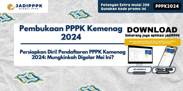 Pembukaan PPPK Kemenag 2024