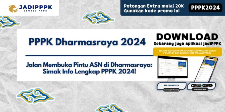 PPPK Dharmasraya 2024