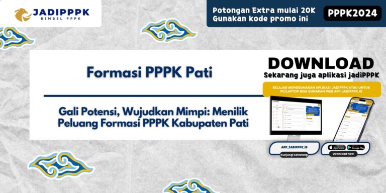 Formasi PPPK Pati