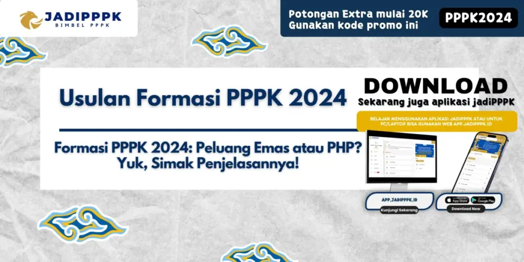 Usulan Formasi PPPK 2024