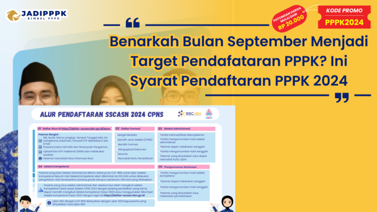 syarat pendaftaran pppk 2024