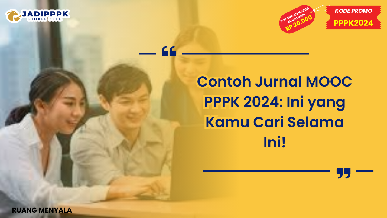 Contoh Jurnal MOOC PPPK 2024