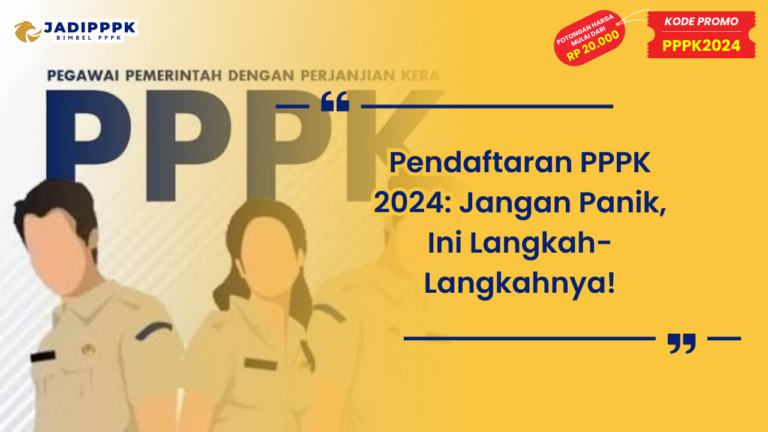 Pendaftaran PPPK 2024