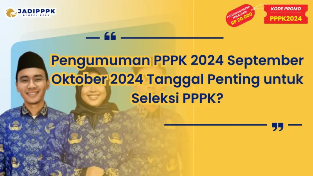 pengumuman pppk 2024