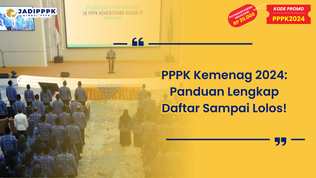 PPPK Kemenag 2024