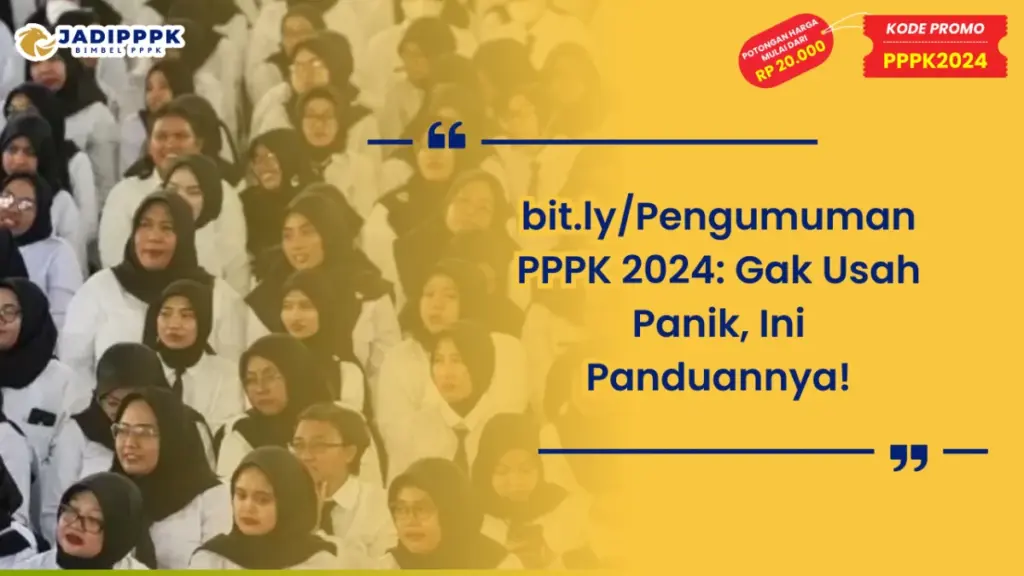 bit.ly/Pengumuman PPPK 2024